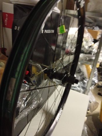 Used Mavic E-Deemax Rear Wheel 27.5" Boost 12x148, 30mm Internal bike — image 6 of 9