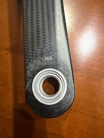Used Thm-Carbones Clavicula SE Crankset 165mm V12 2026 bike — image 5 of 6