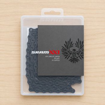 Used Sram Corrente XX1 Eagle 12s PowerLock 126 Elos Preto bike