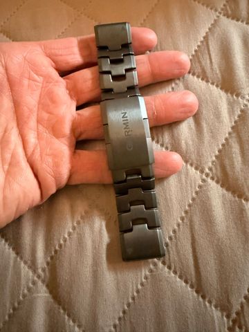 Brugt Garmin QuickFit 2mm Titanium Band2 Electronics