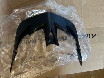 Used Troy Lee Designs A3 Visor Blue Black 2025 bike