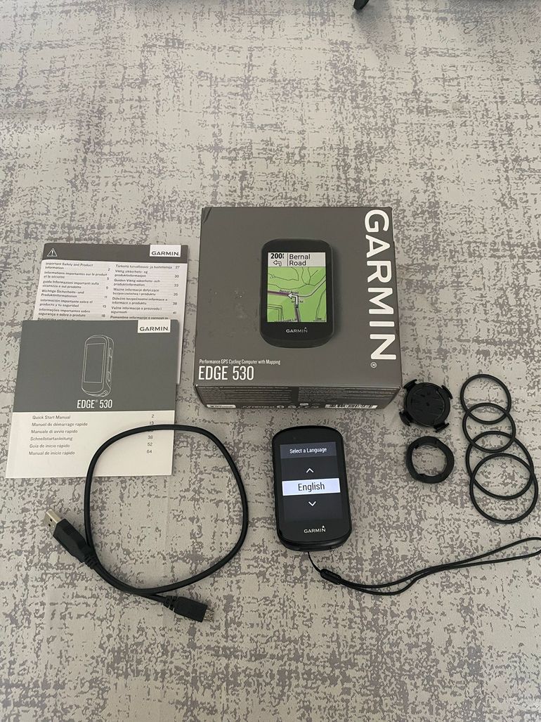 Used Garmin Edge 530 GPS Cycling Computer bike — image 1 of 6