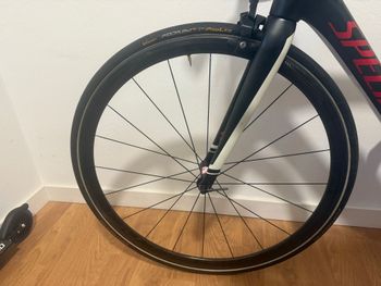 Used Continental Juego de ruedas de carbono para carretera con neumáticos tubulares bike