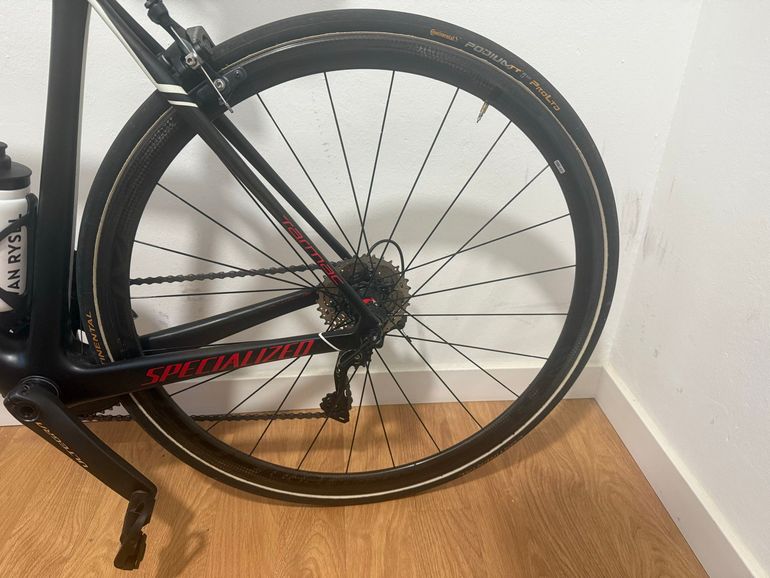 Used Continental Juego de ruedas de carbono para carretera con neumáticos tubulares bike — image 3 of 4