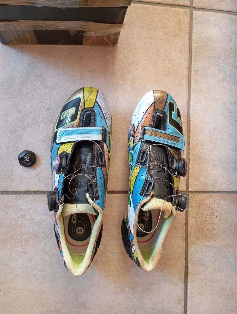 Käytetty Gaerne G.STL Matt Iridium Cycling Shoes