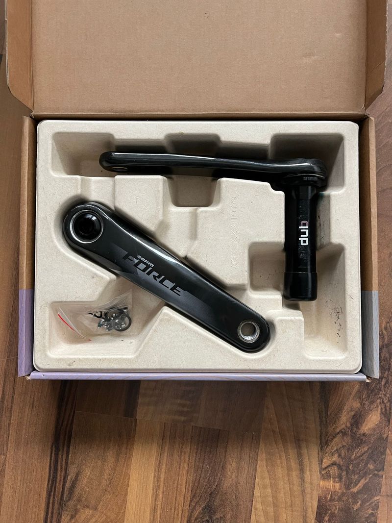 Sram Force Kurbelgarnitur 2021 Drivetrain & Pedals d'occasion