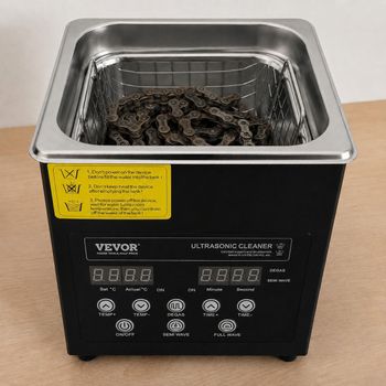Used VEVOR Ultrasonic Cleaner Digital 2L 60W com Aquecimento 2026 bike — image 4 of 11