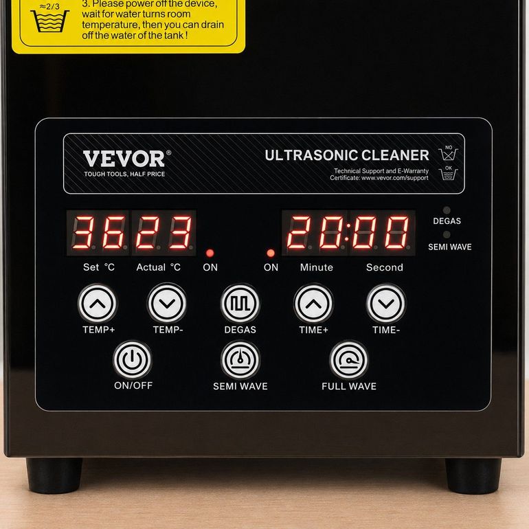 Used VEVOR Ultrasonic Cleaner Digital 2L 60W com Aquecimento 2026 bike — image 11 of 11