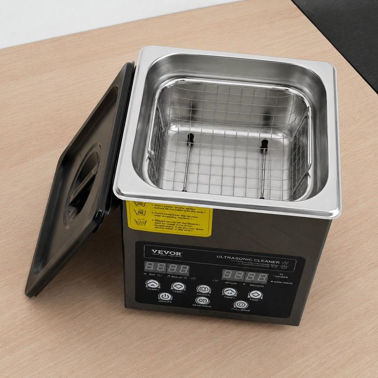 Used VEVOR Ultrasonic Cleaner Digital 2L 60W com Aquecimento 2026 bike — image 8 of 11