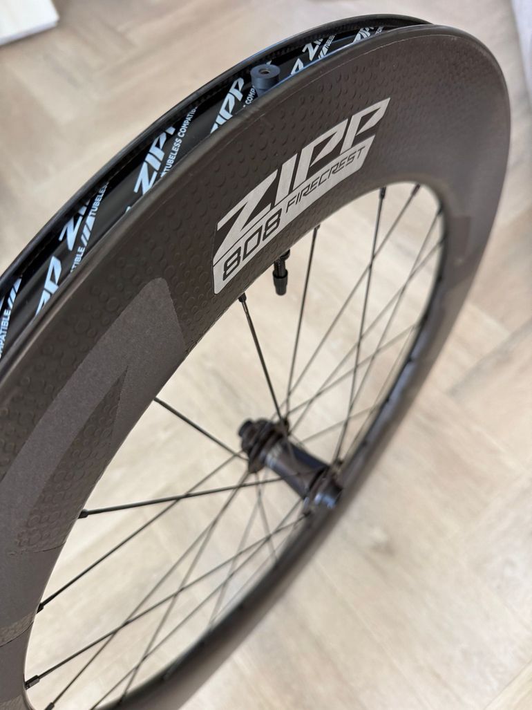 Used Zipp 808 Firecrest CL Front Wheel 2025 bike — image 3 of 4