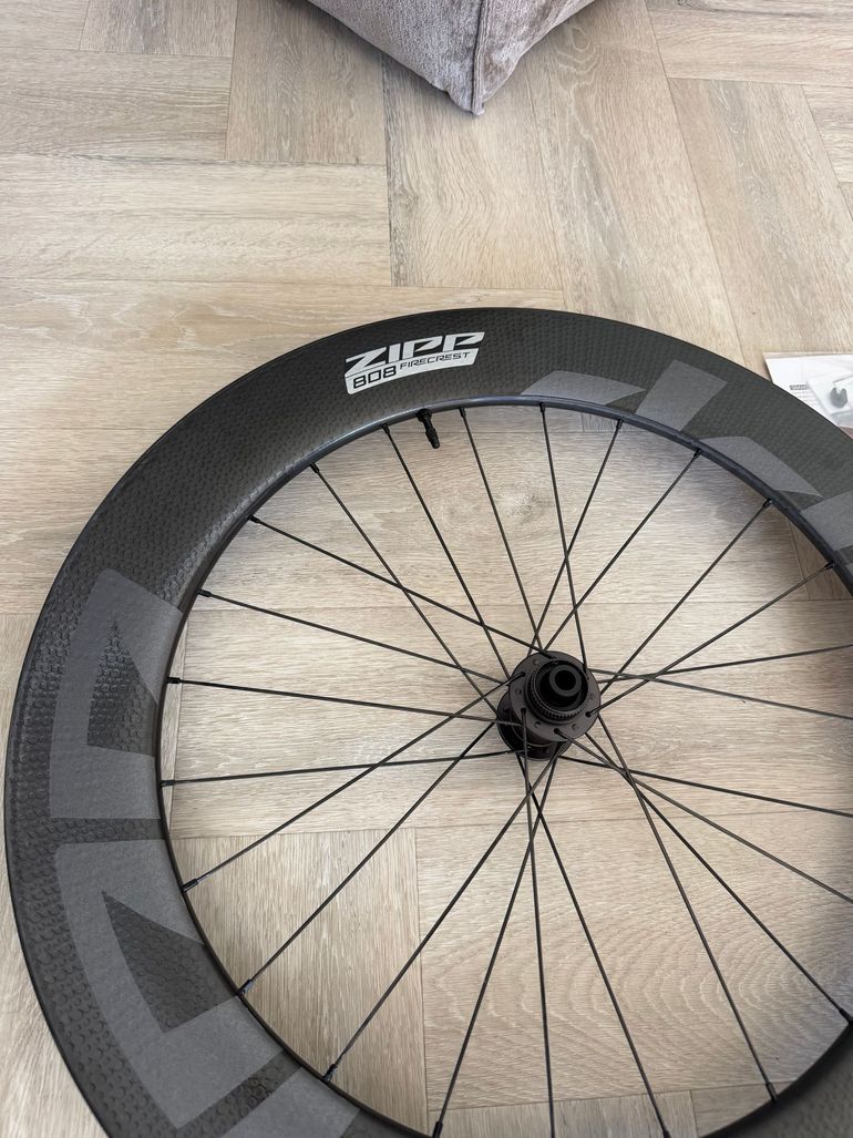Used Zipp 808 Firecrest CL Front Wheel 2025 bike — image 2 of 4