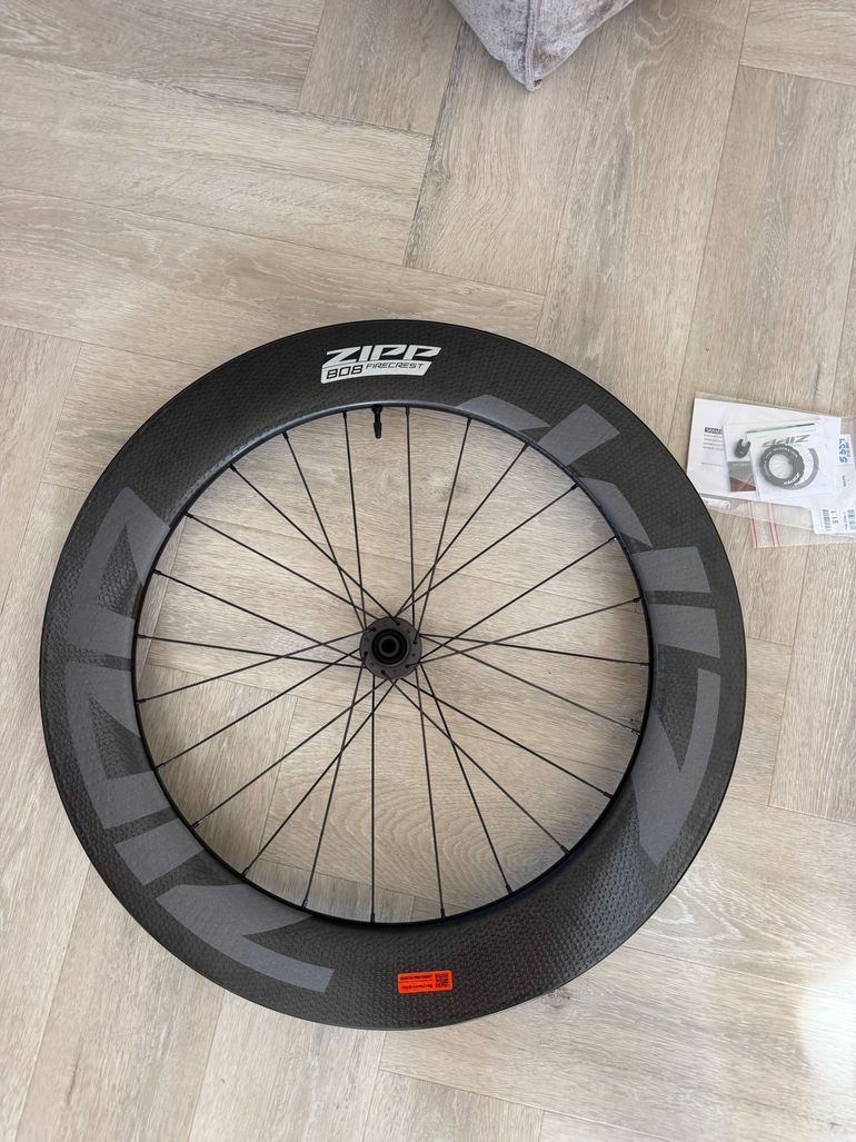Used Zipp 808 Firecrest CL Front Wheel 2025 bike — image 1 of 4