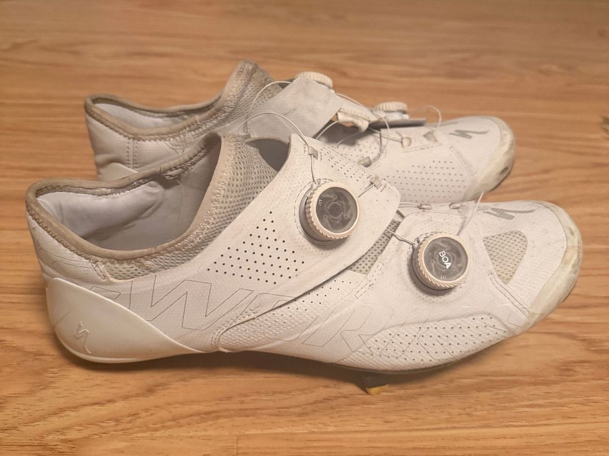 Specialized S-Works Ares Road Shoes White Size 44 | buycycle