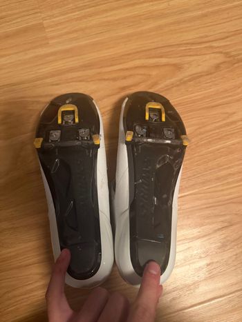 Used Specialized S-Works Ares Road Shoes White Size 44 bike — image 6 of 6