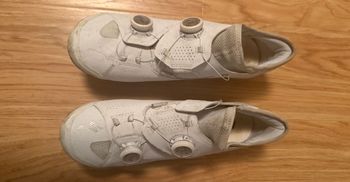 Used Specialized S-Works Ares Road Shoes White Size 44 bike — image 3 of 6