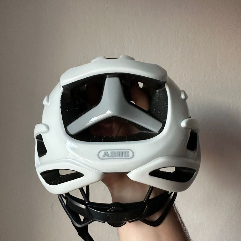 Used ABUS Airbreaker Polar White Matt Helmet Medium bike — image 4 of 12