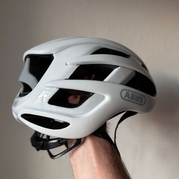 Used ABUS Airbreaker Polar White Matt Helmet Medium bike — image 5 of 12