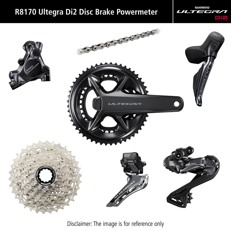 Used Shimano Ultegra R8170 Di2 Disc with double sided 4iiii powermeter 2026 bike — image 1 of 2