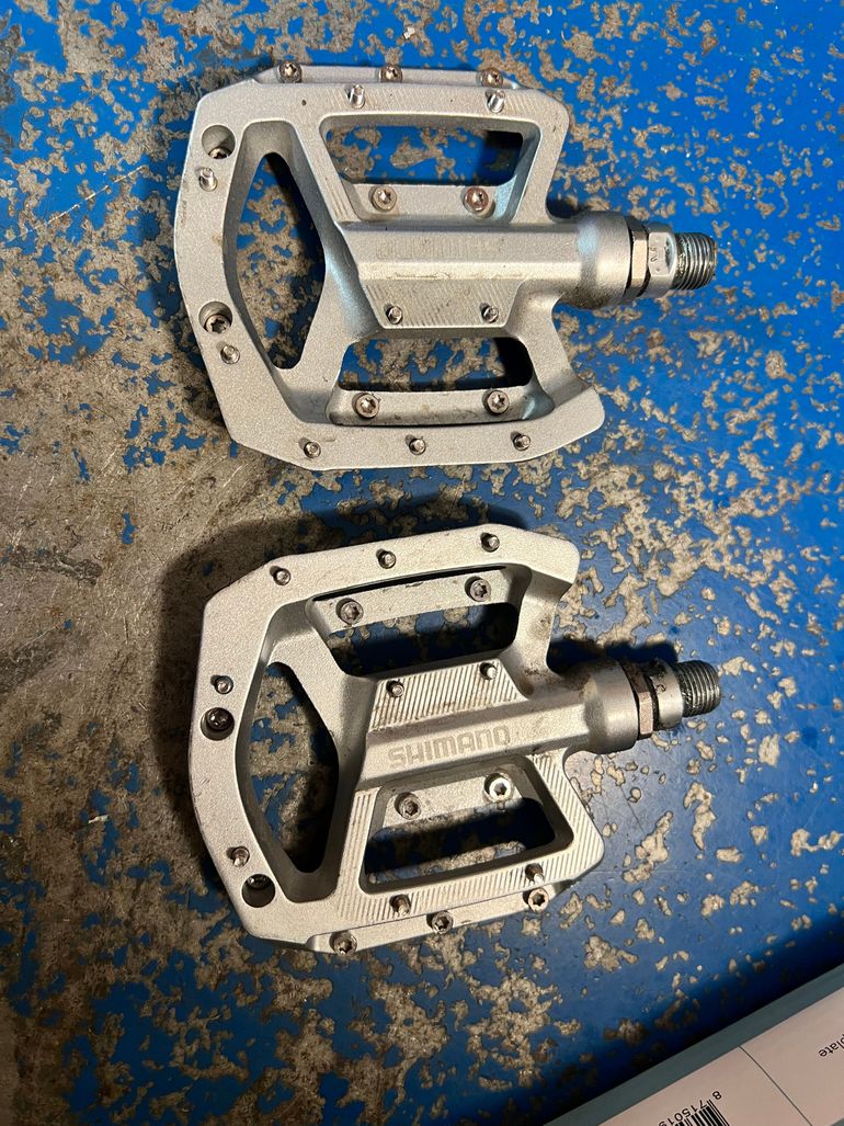 Used Shimano GR500 Flat Pedals Argento 2026 bike — image 1 of 2