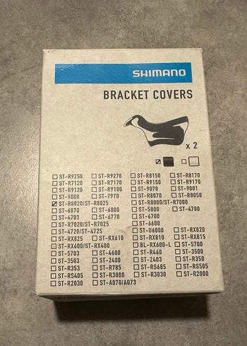Used Shimano Ultegra Bracket Covers 8020 bike