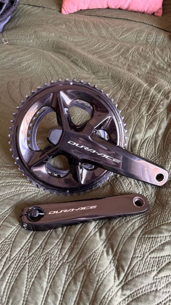 Used Shimano Dura Ace FC-R9200-P Crankset 175mm 2024 bike