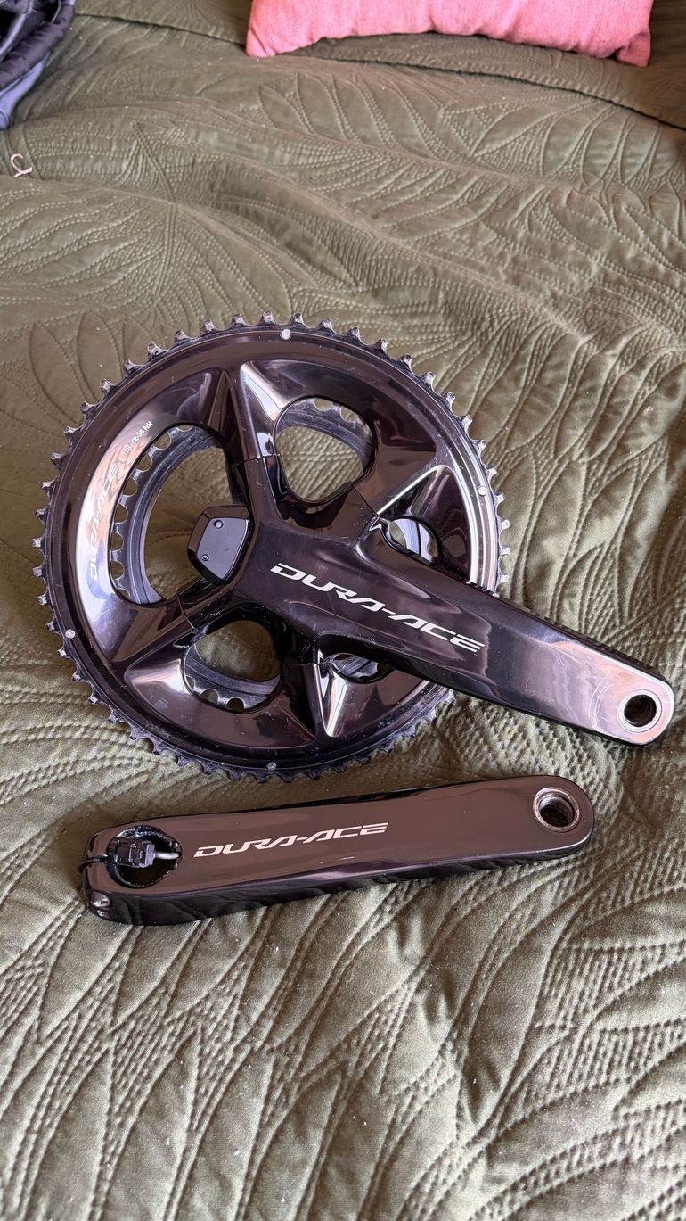 Used Shimano Dura Ace FC-R9200-P Crankset 175mm 2024 bike — image 1 of 3
