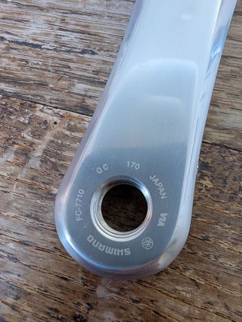 Used Shimano Dura-Ace FC-7710 Track Crank 2025 bike — image 9 of 9