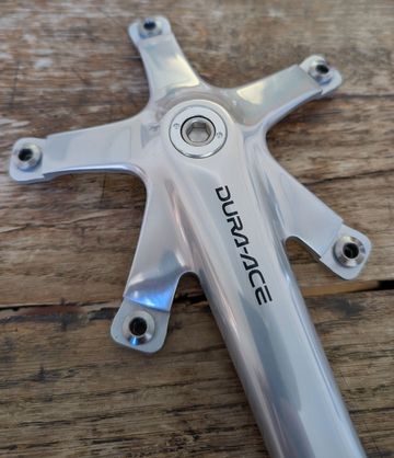 Używany Shimano Dura-Ace FC-7710 Track Crank 2025 Drivetrain & Pedals