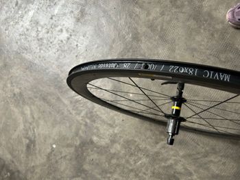 Used Mavic Cosmic Pro Exalith Rear Wheel 45mm Profile Campagnolo 10v 2016 bike