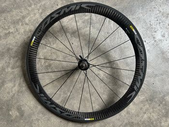 Used Mavic Cosmic Pro Exalith Rear Wheel 45mm Profile Campagnolo 10v 2016 bike — image 3 of 3