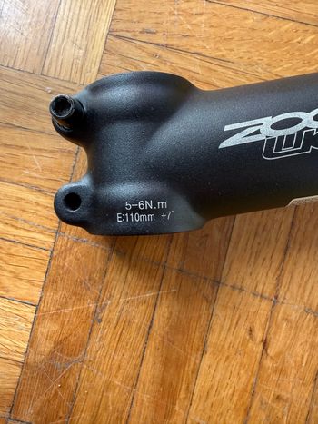 Used Zoom Ahead-set Stem 1 1/8" 110 Ø31.8mm bike — image 2 of 3
