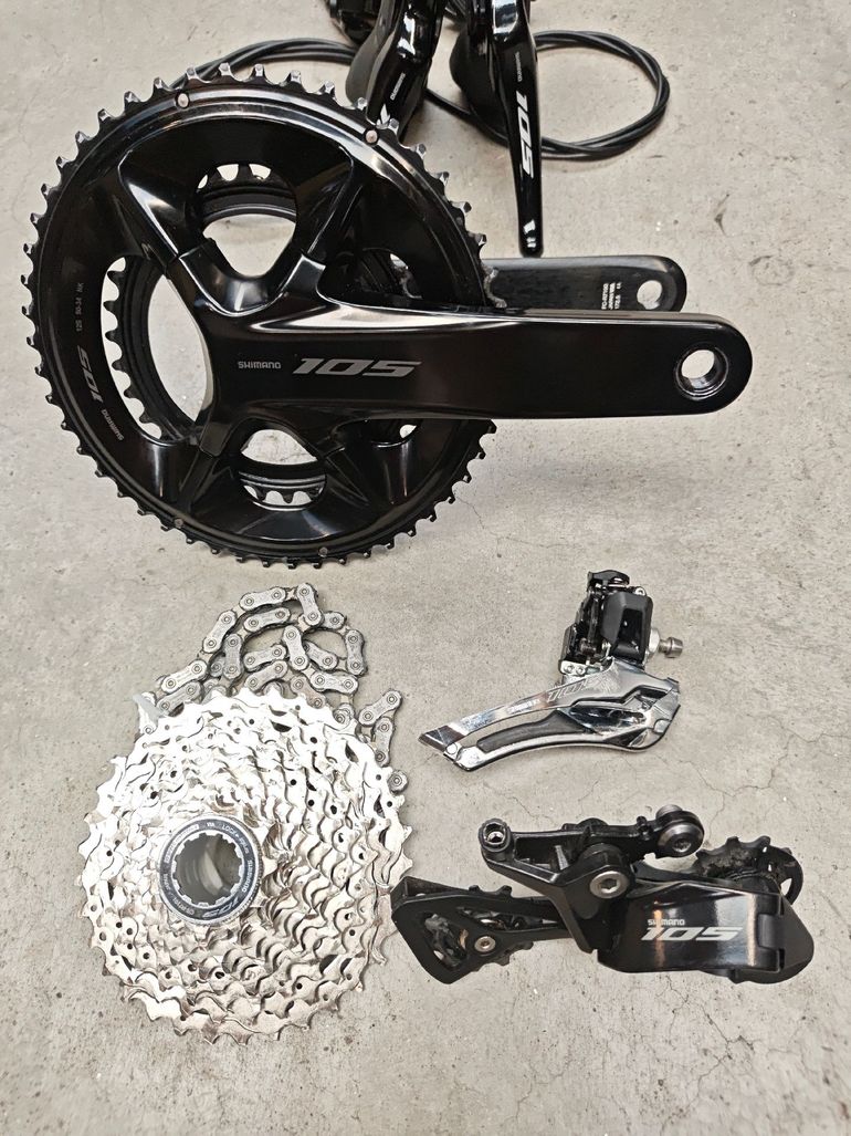 Used Shimano 105 R7100 12-speed Mechanical Groupset 2025 bike — image 3 of 3