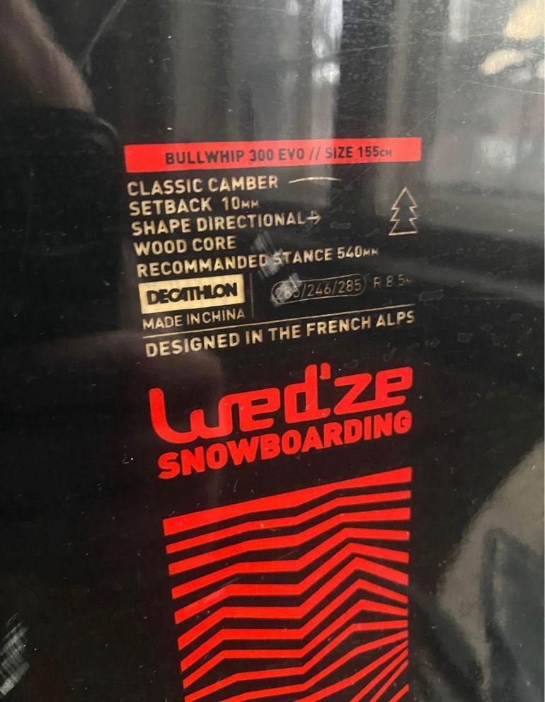 Used wedze Bullwhip 300 evo bike — image 6 of 6