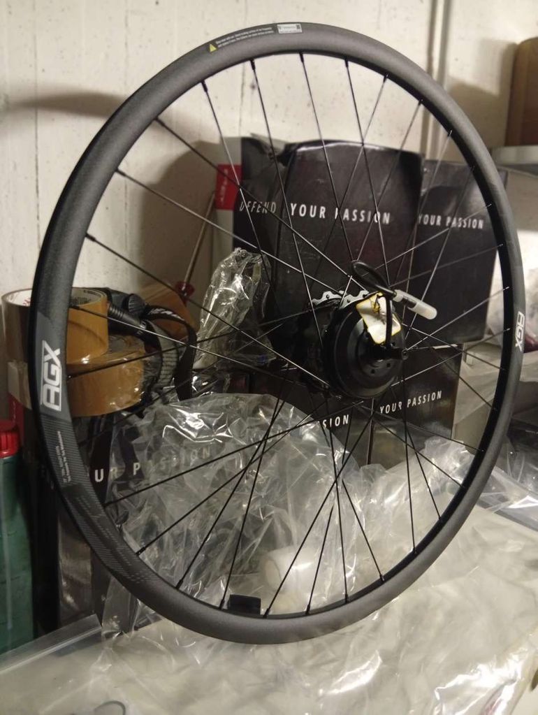Used Fsa AGX i21 Tubeless Ready Gravel E-Bike Wheelset 29" / 700c bike — image 14 of 18