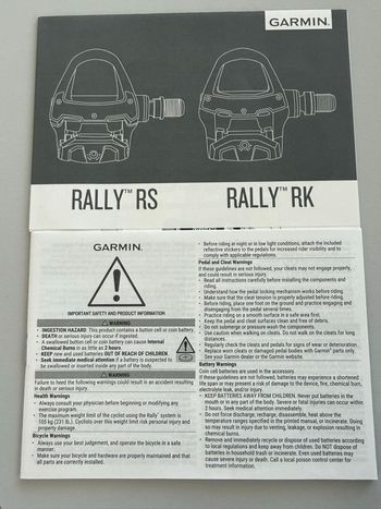Used Garmin RS100 2025 bike — image 3 of 3