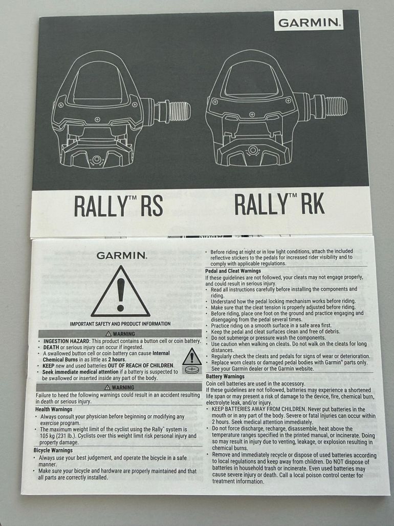 Used Garmin RS100 2025 bike — image 3 of 3