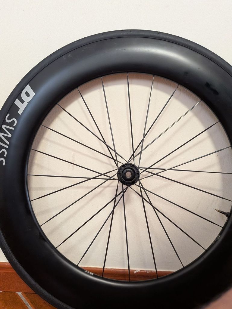 Used Dt Swiss ARC 1100 DICUT 80mm Disc Brake Wheelset 2025 bike — image 7 of 8