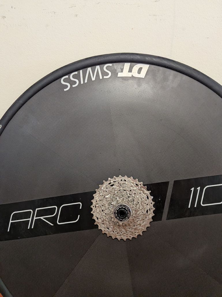 Used Dt Swiss ARC 1100 DICUT 80mm Disc Brake Wheelset 2025 bike — image 4 of 8