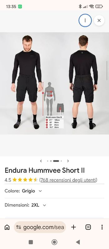 Used Endura MTB Bibs 2025 bike — image 5 of 7