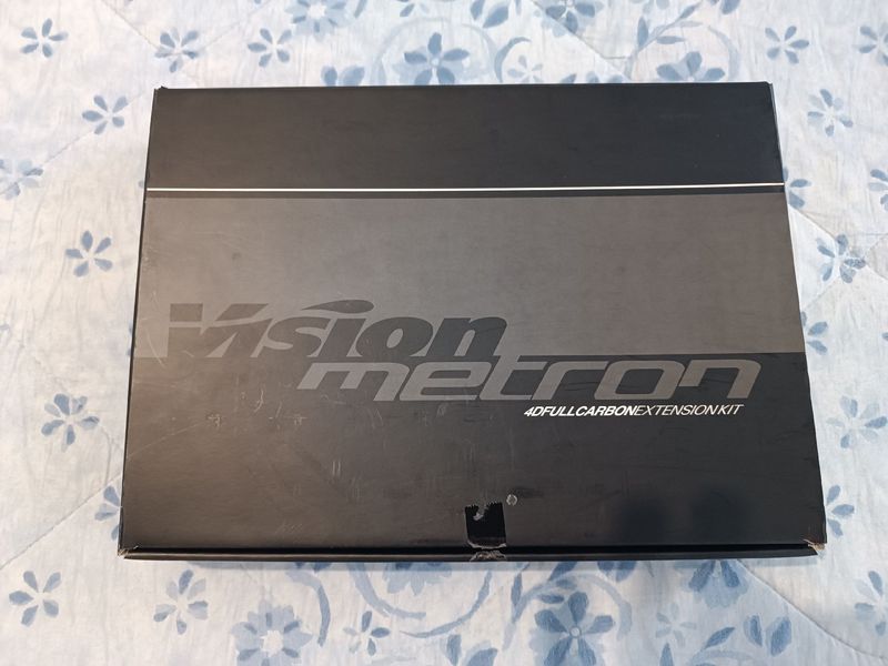 Used Vision Metron 4D MAS Kit J-Bend Prolunghe per Curve Strada 2025 Cockpit