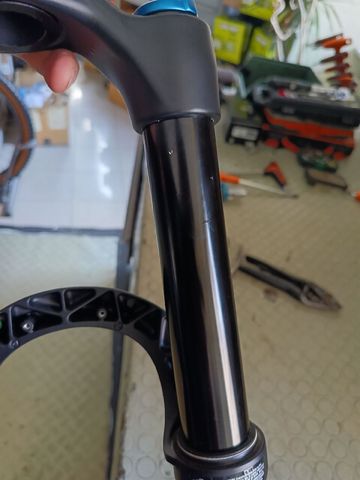Brugt Fox Rhythm E-Optimized 36 Float 29 150mm grip 2026 bike — billede 4 af 6
