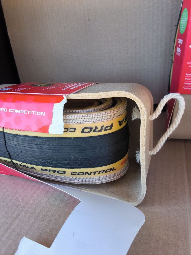 Used Vittoria Corsa Pro TLR Copertone Nero/Para bike — image 4 of 5