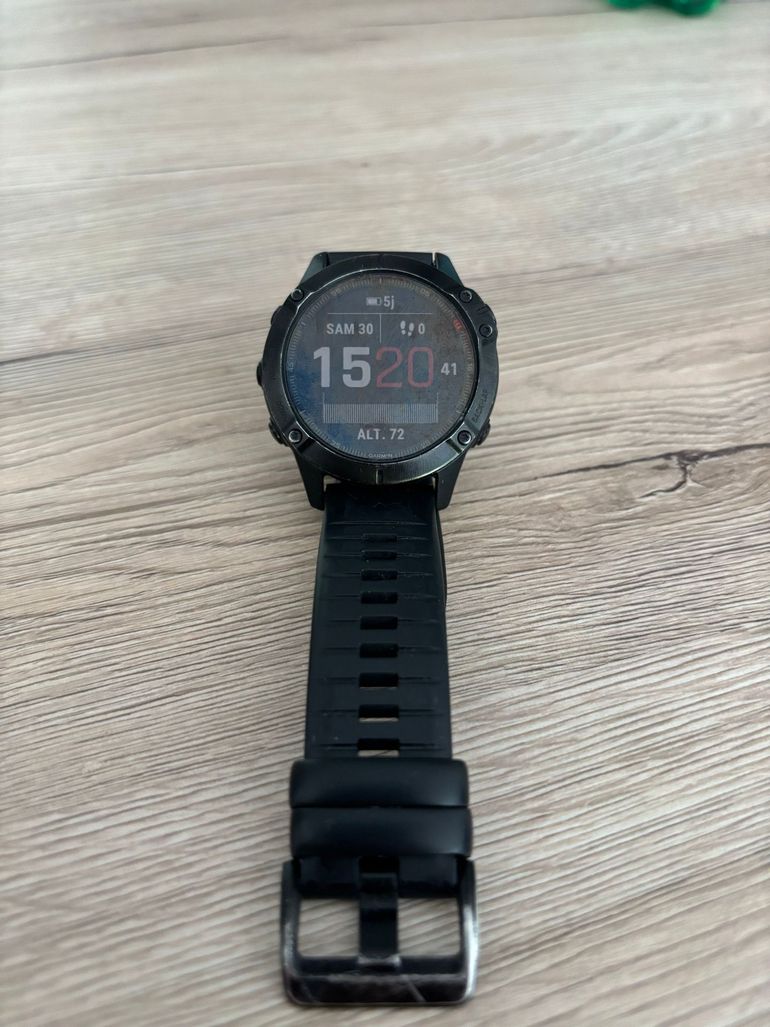 Used Garmin fēnix 6 GPS Watch 2019 bike — image 2 of 3