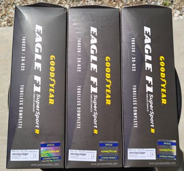 Brugt Goodyear Eagle F1 SuperSport R Tubeless Tire Tyres & Tubes