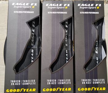 Used Goodyear Eagle F1 SuperSport R Tubeless Tire bike — image 2 of 3