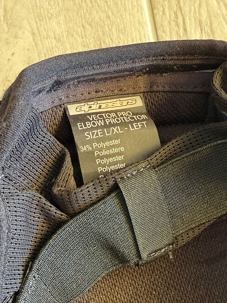 Used Alpinestars Elbow Protector bike — image 4 of 4