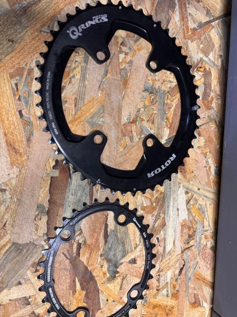 Used Rotor Oval chainring 50/34 110 bcd 11V bike — image 2 of 2