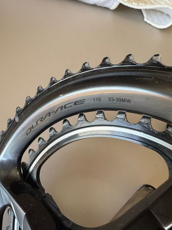 Used Shimano Dura Ace FC-R 9100 11v 53 39 bike — image 7 of 7