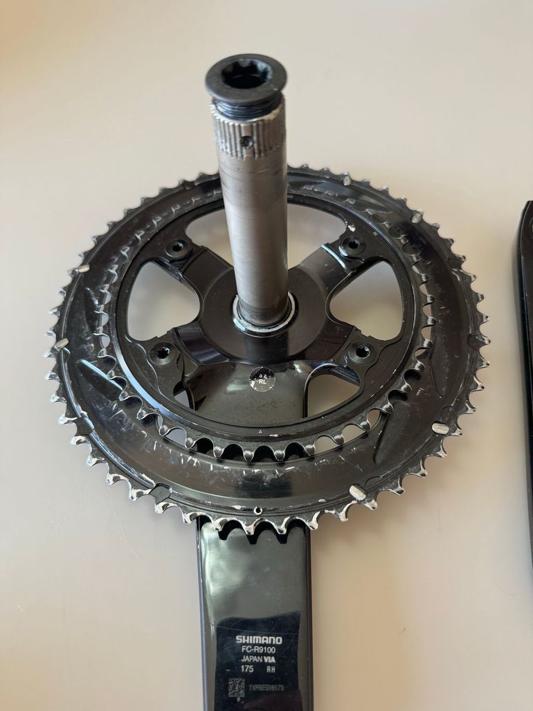 Used Shimano Dura Ace FC-R 9100 11v 53 39 bike — image 6 of 7