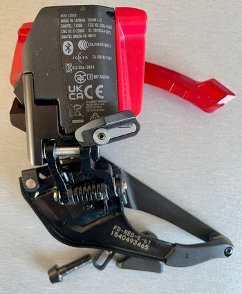 Used Sram Red AXS E1 Front Derailleur bike — image 2 of 3